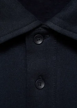 MANGO Bluzy|Koszulki Polo*Bluza polo z mieszanki bawełny