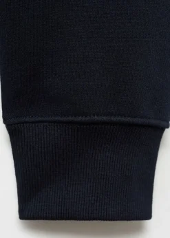 MANGO Bluzy|Koszulki Polo*Bluza polo z mieszanki bawełny