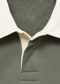 MANGO Bluzy|Koszulki Polo*Bluza polo z napisem z przodu