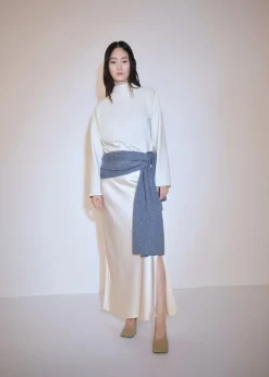 MANGO Swetry I Kardigany*Bluza sztruksowa z półgolfem