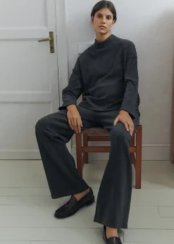 MANGO Swetry I Kardigany*Bluza sztruksowa z półgolfem