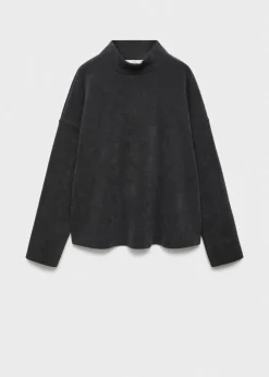 MANGO Swetry I Kardigany*Bluza sztruksowa z półgolfem
