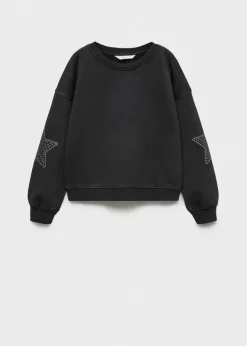 Dzieci MANGO Bluzy*Bluza w gwiazdki