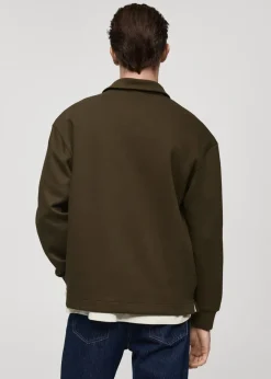 MANGO Bluzy|Koszulki Polo*Bluza w stylu polo relaxed fit