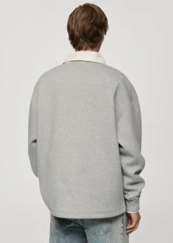 MANGO Bluzy|Koszulki Polo*Bluza w stylu polo relaxed fit