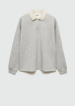 MANGO Bluzy|Koszulki Polo*Bluza w stylu polo relaxed fit