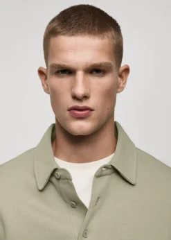 MANGO Bluzy|Koszulki Polo*Bluza w stylu polo z 100% bawełny