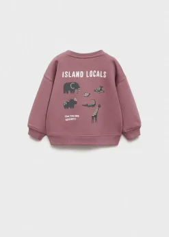 Dzieci MANGO Bluzy*Bluza z 100% bawełny