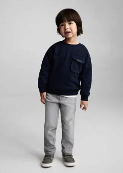 Dzieci MANGO Bluzy*Bluza z 100% bawełny