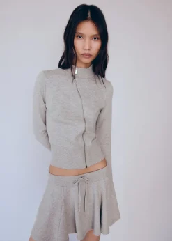 MANGO Swetry I Kardigany*Bluza z asymetrycznym suwakiem