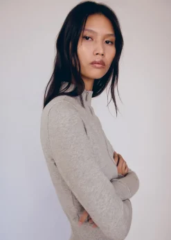 MANGO Swetry I Kardigany*Bluza z asymetrycznym suwakiem