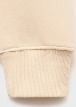 MANGO Bluzy*Bluza z bawełny z napisem