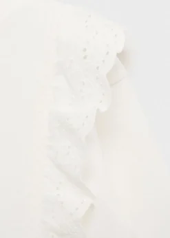 Dzieci MANGO Bluzy*Bluza z falbankami