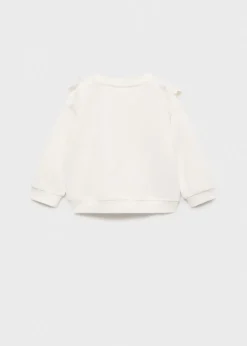 Dzieci MANGO Bluzy*Bluza z falbankami