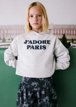 Dzieci MANGO Bluzy*Bluza z kapturem i nadrukiem