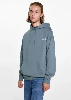 MANGO Bluzy*Bluza z kapturem i nadrukiem