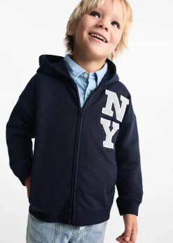 Dzieci MANGO Bluzy*Bluza z kapturem i nadrukiem