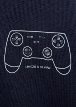 Dzieci MANGO Bluzy*Bluza z kapturem i nadrukiem