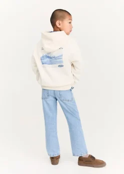 Dzieci MANGO Bluzy*Bluza z kapturem i nadrukiem