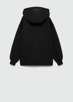 Dzieci MANGO Bluzy*Bluza z kapturem i suwakiem