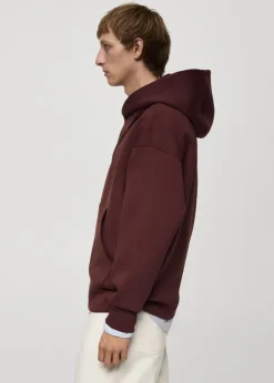 MANGO Bluzy*Bluza z kapturem relaxed fit