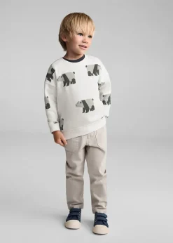 Dzieci MANGO Bluzy*Bluza z misiem