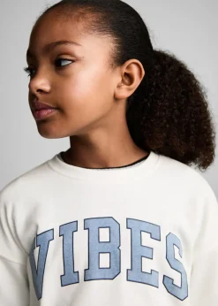 Dzieci MANGO Bluzy*Bluza z nadrukiem