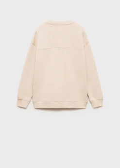 Dzieci MANGO Bluzy*Bluza z nadrukiem i naszywką