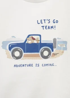 Dzieci MANGO Bluzy*Bluza z nadrukiem i naszywką