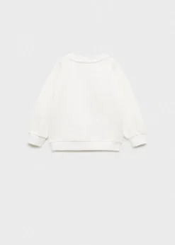 Dzieci MANGO Bluzy*Bluza z nadrukiem i naszywką