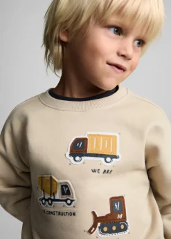 Dzieci MANGO Bluzy*Bluza z nadrukiem i naszywką