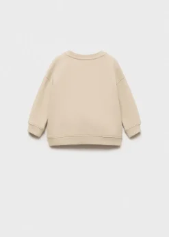 Dzieci MANGO Bluzy*Bluza z nadrukiem i naszywką
