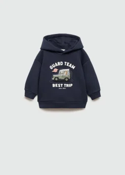 Dzieci MANGO Bluzy*Bluza z nadrukiem i naszywką