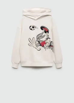 Dzieci MANGO Bluzy*Bluza z nadrukiem Looney Tunes