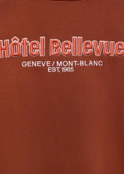 MANGO Bluzy*Bluza z napisem relaxed fit