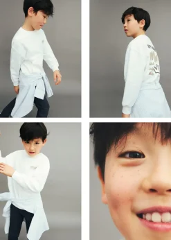 Dzieci MANGO Bluzy*Bluza z wypukłym nadrukiem