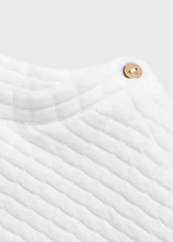 Dzieci MANGO Bluzy*Bluza z wypukłym napisem