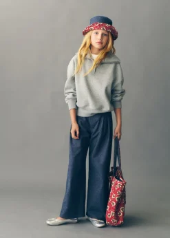 Dzieci MANGO Bluzy*Bluza z wysokim kołnierzem na zamek