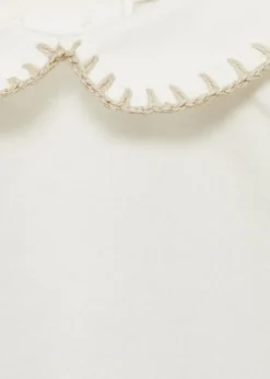 Dzieci MANGO Koszule|Koszule*Bluzka bawełniana z kołnierzykiem bebe