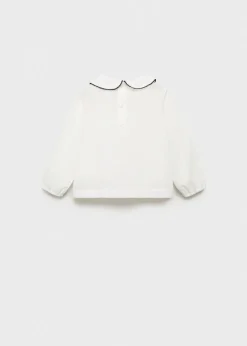 Dzieci MANGO Koszule|Koszule*Bluzka bawełniana z kołnierzykiem bebe