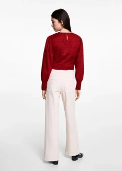 MANGO Koszule I Bluzki*Bluzka bawełniana z marszczeniem