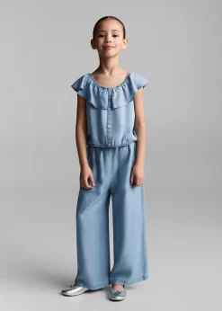 Dzieci MANGO Koszule I Bluzki*Bluzka dżinsowa na guziki