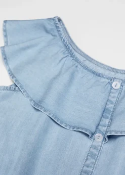 Dzieci MANGO Koszule I Bluzki*Bluzka dżinsowa na guziki