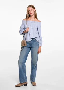 MANGO Koszule I Bluzki*Bluzka off shoulder