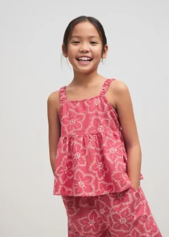 Dzieci MANGO Koszule I Bluzki*Bluzka w kwiaty