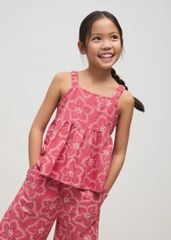 Dzieci MANGO Koszule I Bluzki*Bluzka w kwiaty