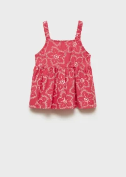 Dzieci MANGO Koszule I Bluzki*Bluzka w kwiaty