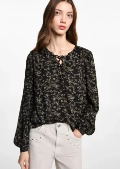 MANGO Koszule I Bluzki*Bluzka w kwiaty