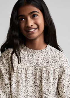 Dzieci MANGO Koszule I Bluzki*Bluzka w kwiaty