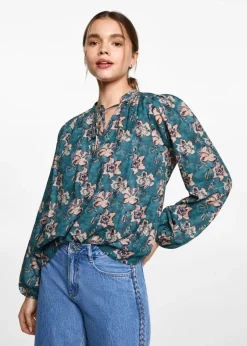 MANGO Koszule I Bluzki*Bluzka w kwiaty